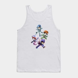 Asplenia Studios Knight Sabers (visors up) Tank Top